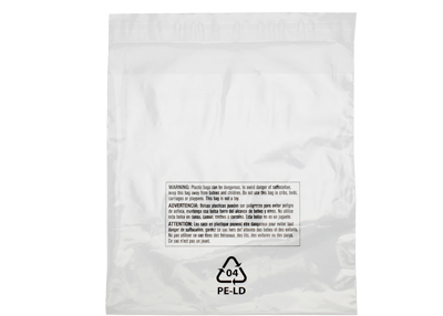 2mil layflat bags